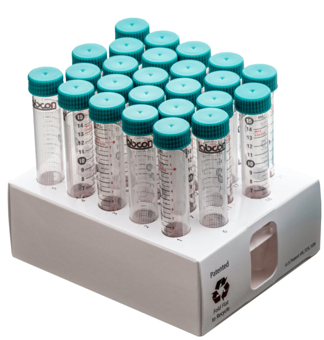 Labcon SuperClear® Centrifuge Tubes Labcon® SuperClear® Centrifuge Tubes, Bulk (Sterile) | DBiomed 3141-345 Centrifuge Tubes Labcon 15 ml, 500/Cs / Sterile / Racked