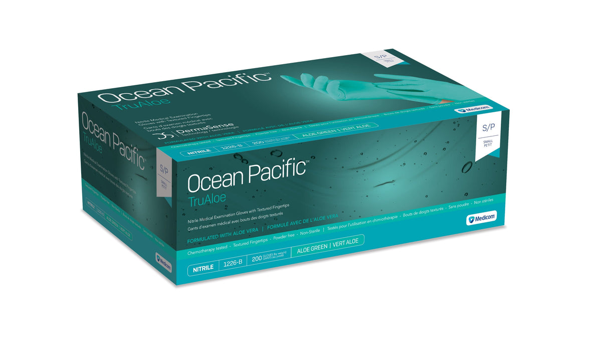 Medicom TruAloe Nitrile Glove (with Aloe Vera) Medicom