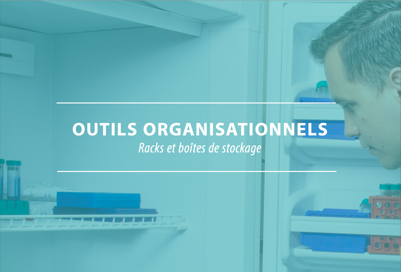 Labcon organization tools for tubes and other consumables