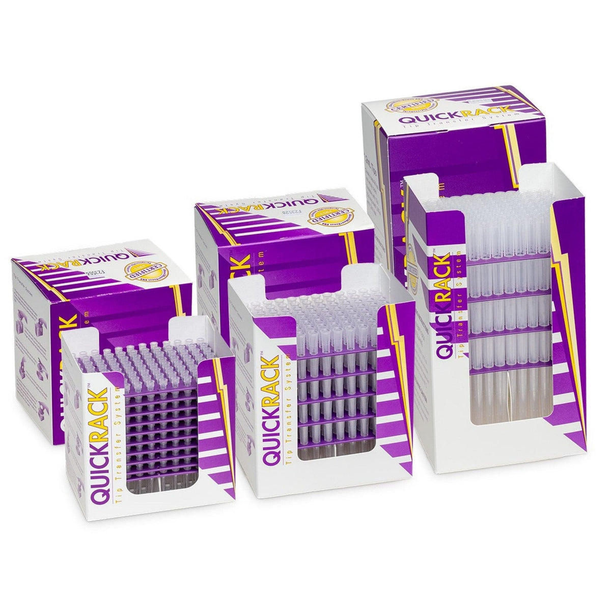 QuickRack Pipette Tip Refills — DBIOMED