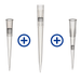 Spring Special Bundle: 3x Cases of ZapSlik Low Retention Filter Tips (96 Rack) Labcon® Low Retention Filter Pipette Tips | DBiomed 1175-965 + 1177-965 + 1179-965 Labcon 20µL + 200µL + 1000µL cs / Filtered Tips / 3 piece bundle